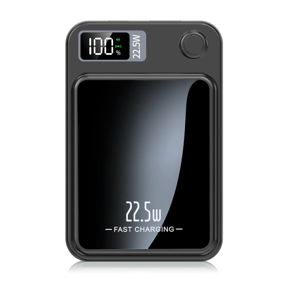 Magnetic Wireless Portable Power Bank