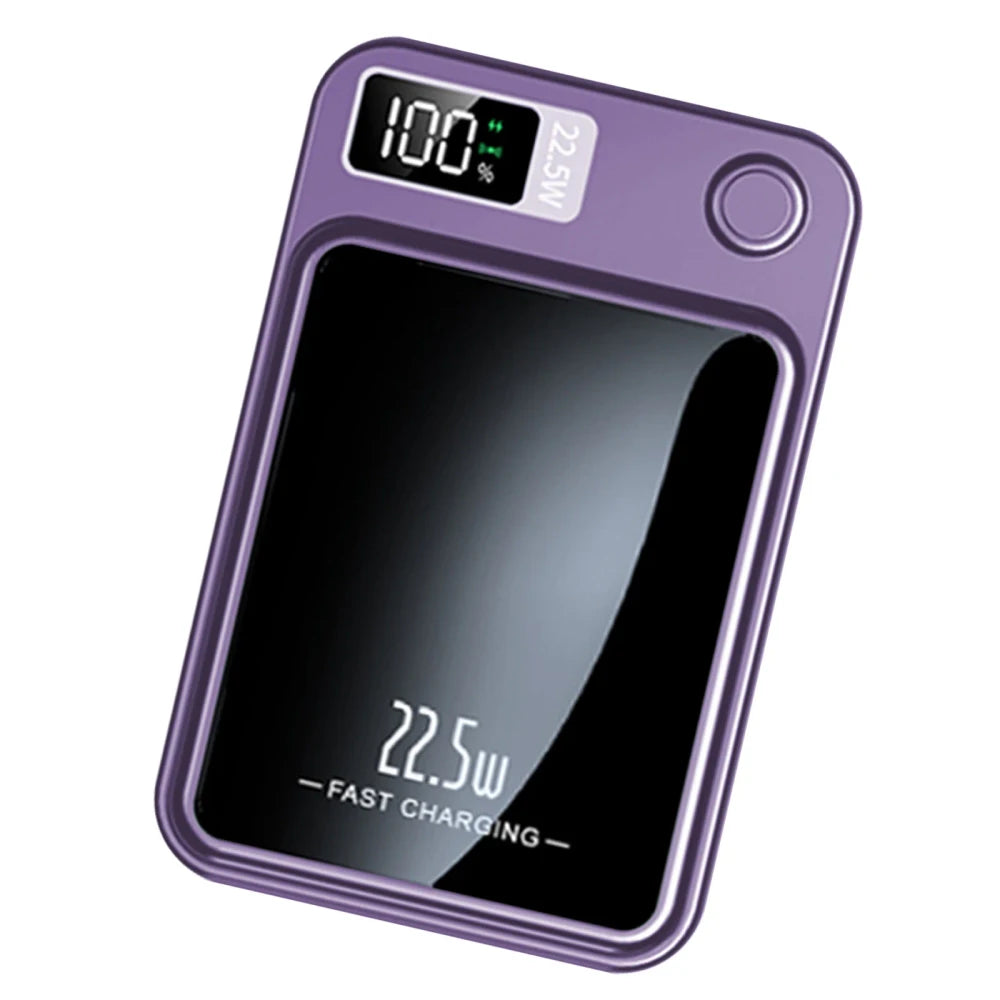 Magnetic Wireless Portable Power Bank