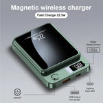 Magnetic Wireless Portable Power Bank